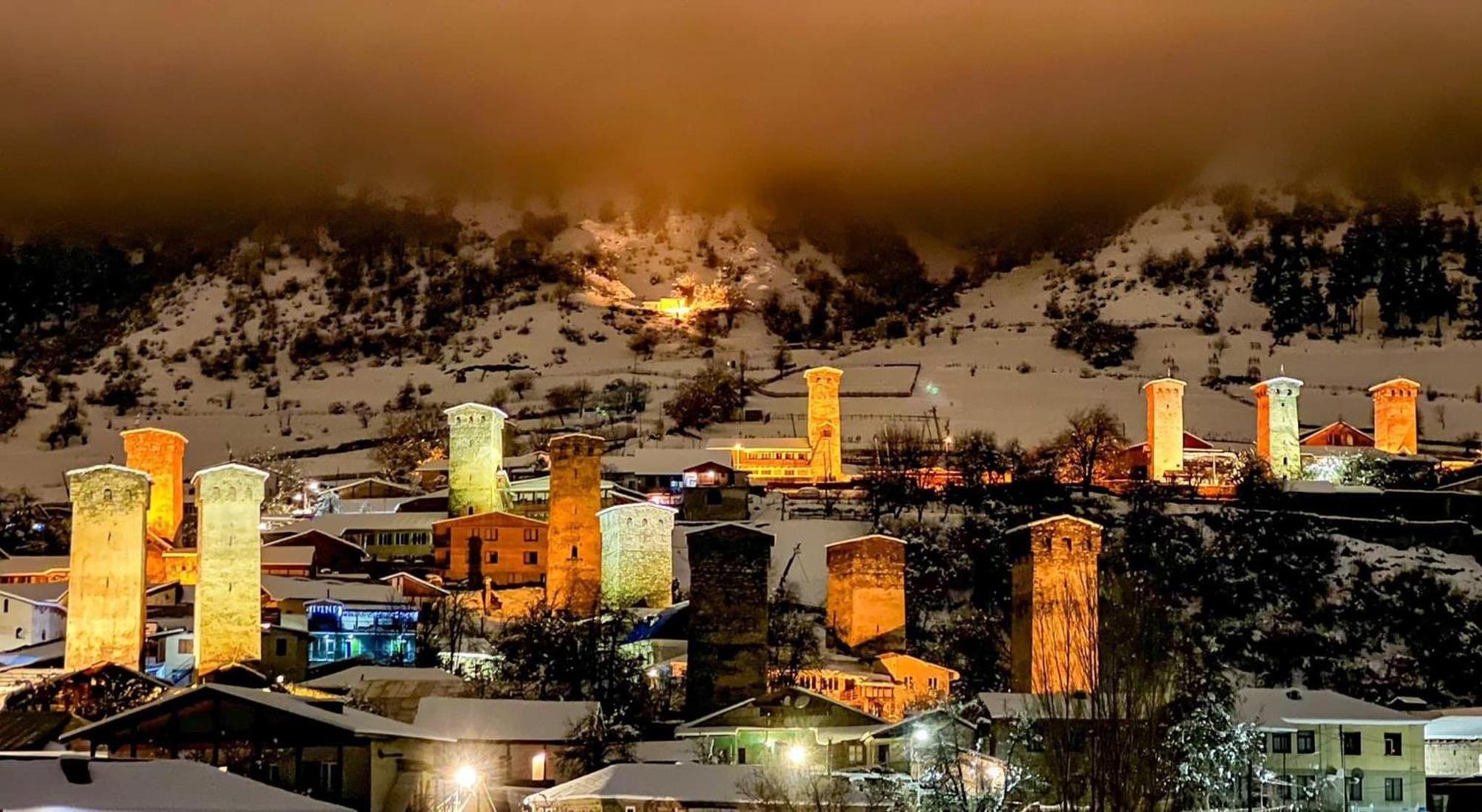 "Panorama" Kakhri Ξενοδοχείο Μέστια Εξωτερικό φωτογραφία